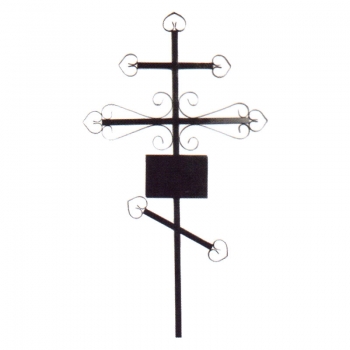 Крест металлический №16