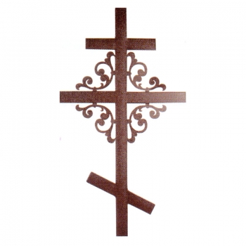 Крест металлический №11