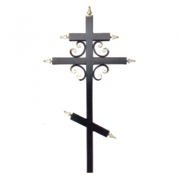 Крест металлический №17