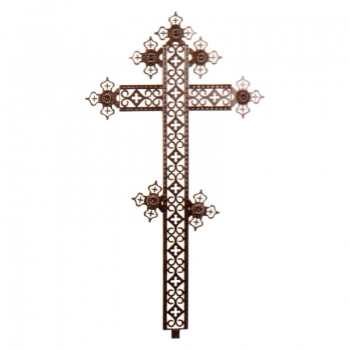 Крест металлический №14